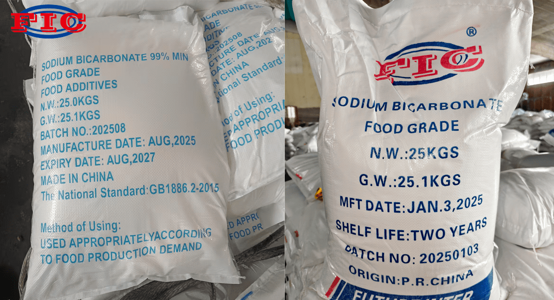 Sodium Bicarbonate in 25kg bags for diverse applications